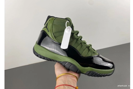 Military CT8012-300 Retro Jordan 11  Green CT8012-300 0424